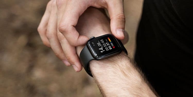 high angle man wearing watch